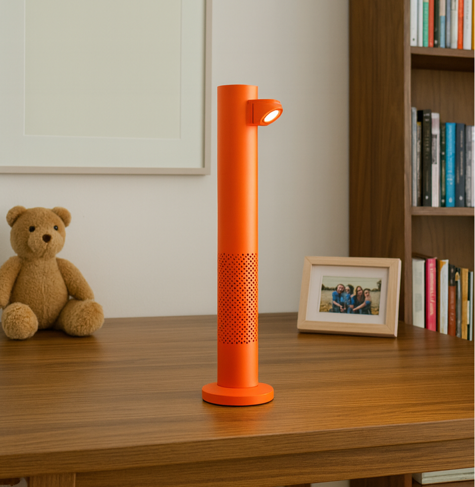 SkyPillar Lamp – Sculptural Modern Desk Lamp with LED Lighting