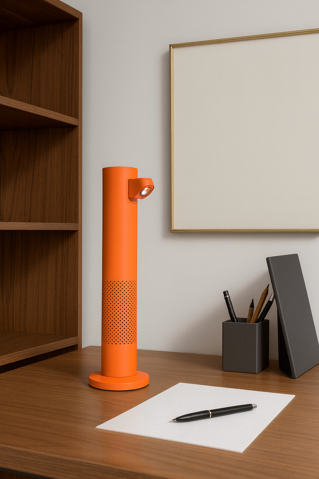 SkyPillar Lamp – Sculptural Modern Desk Lamp with LED Lighting