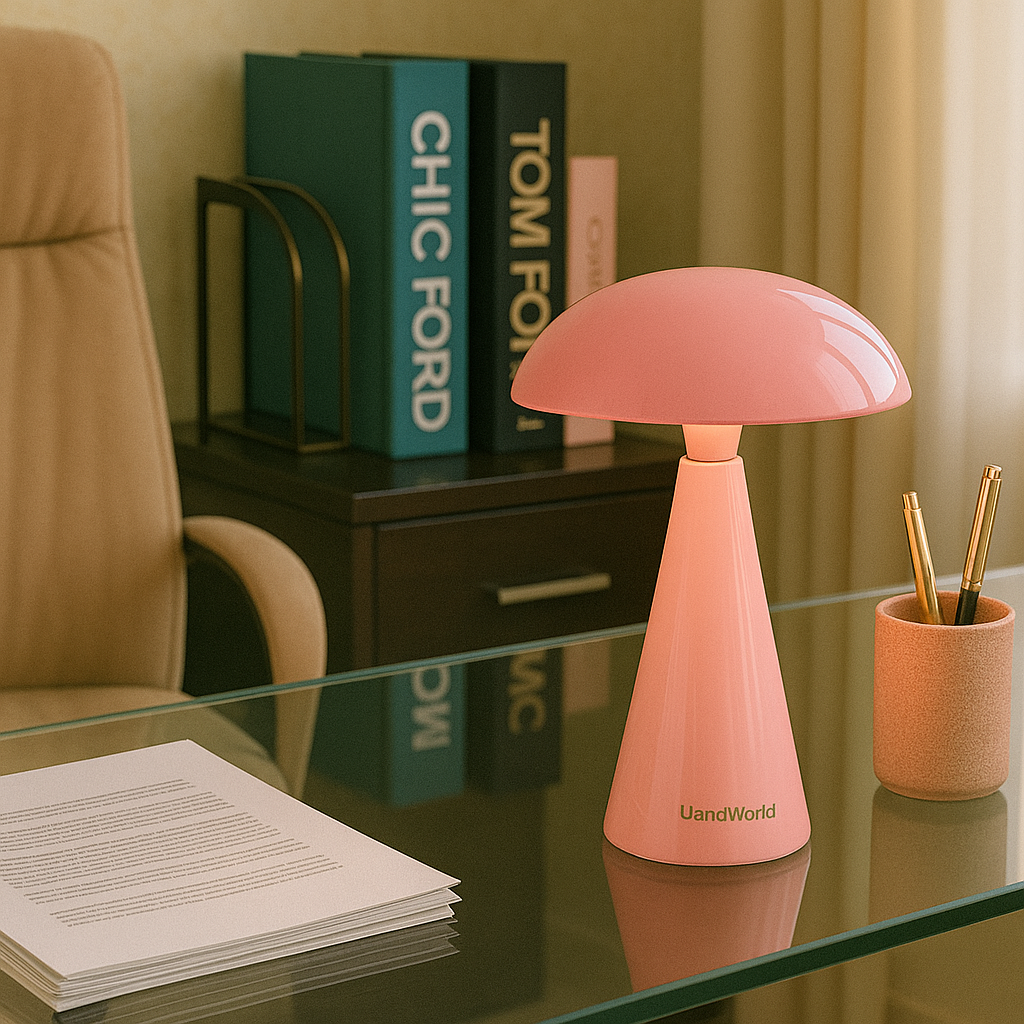 The SporaLux Mushroom Lamps