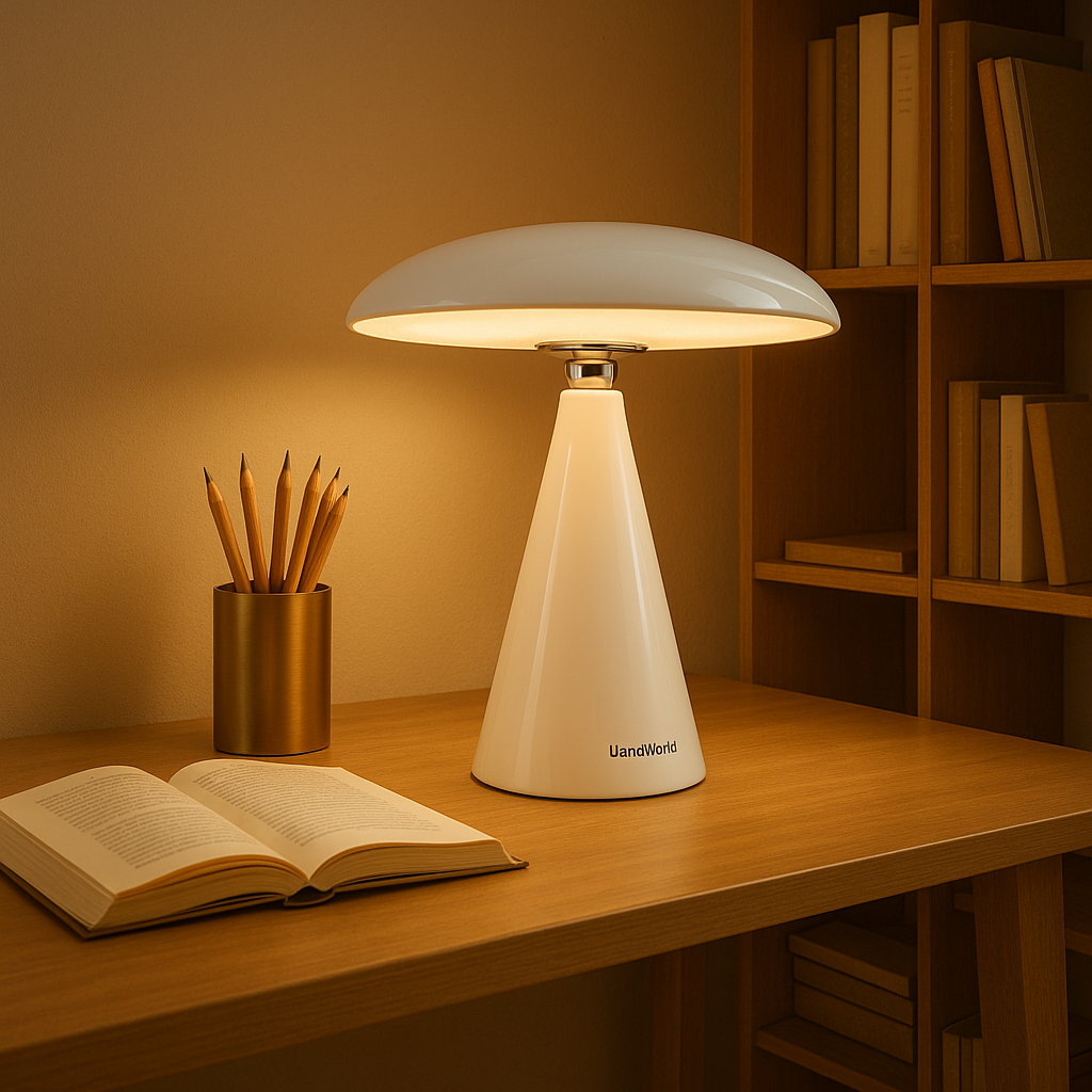 The SporaLux Mushroom Lamps
