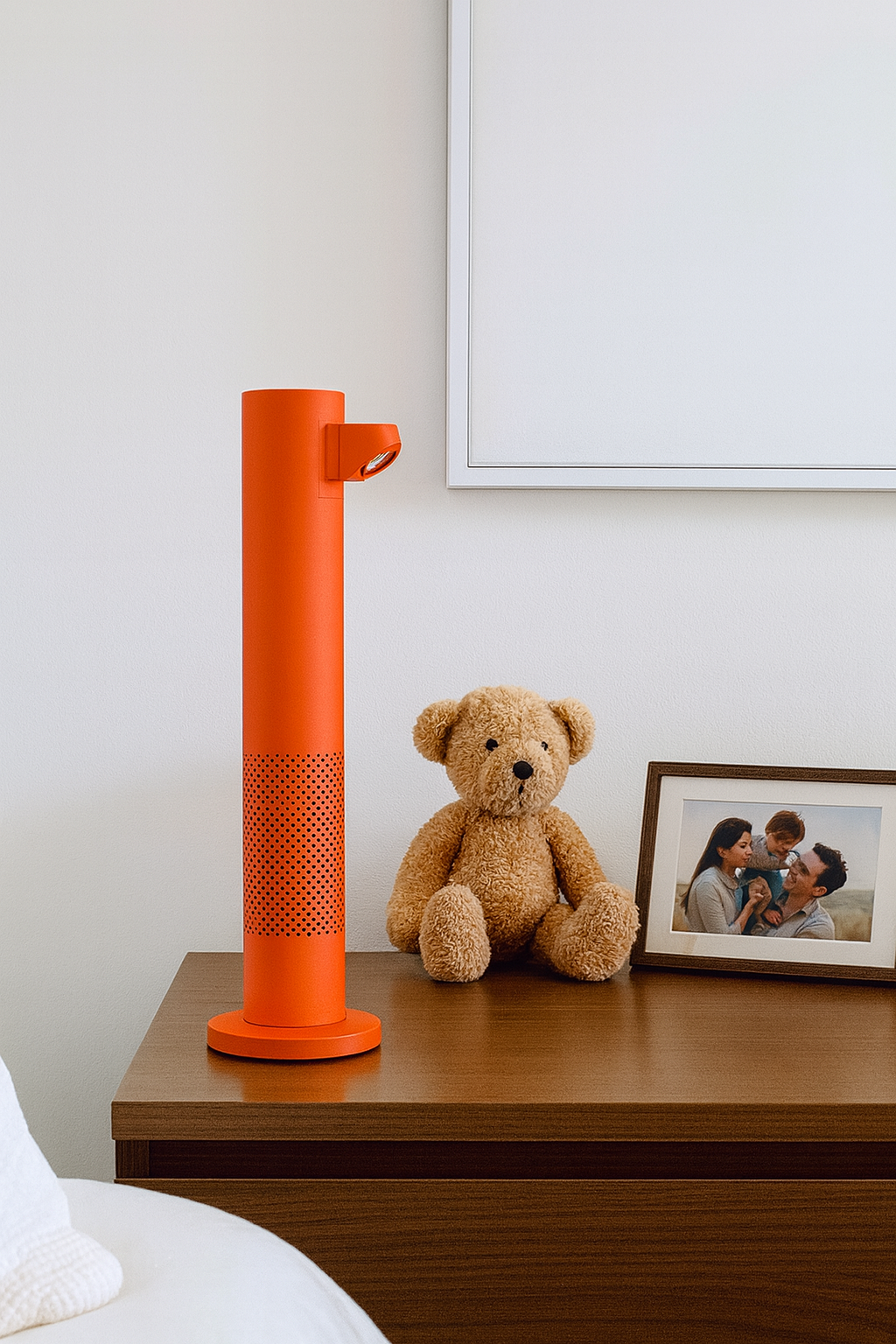 SkyPillar Lamp – Sculptural Modern Desk Lamp with LED Lighting